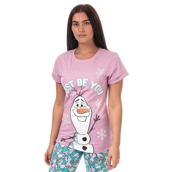 Women's Disney Frozen Pyjamas Purple 8-10in Purple