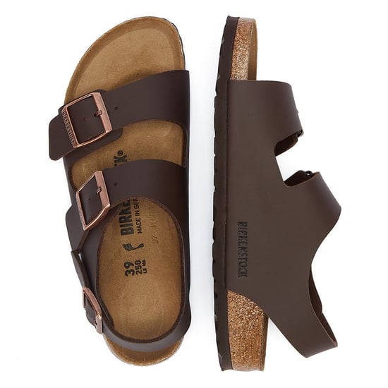 Birkenstock Milano Birko Flor Bruin Smalle Sandalen - Image 6