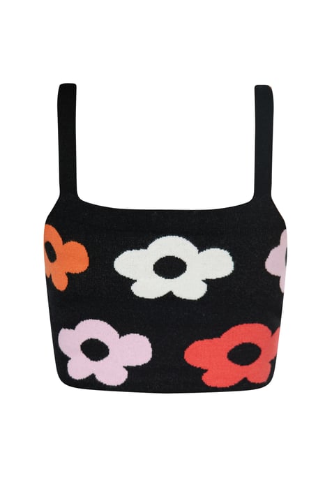 Mymo Top Dames Zwart Veelkleurig - Image 2