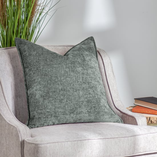 Evans Lichfield Buxton Reversible Square Feather Filled Cushion