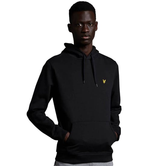Lyle & Scott Pullover Hoodie in Black