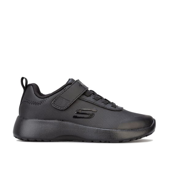 Boy's Skechers Children Dynamight Day School Trainers in Black