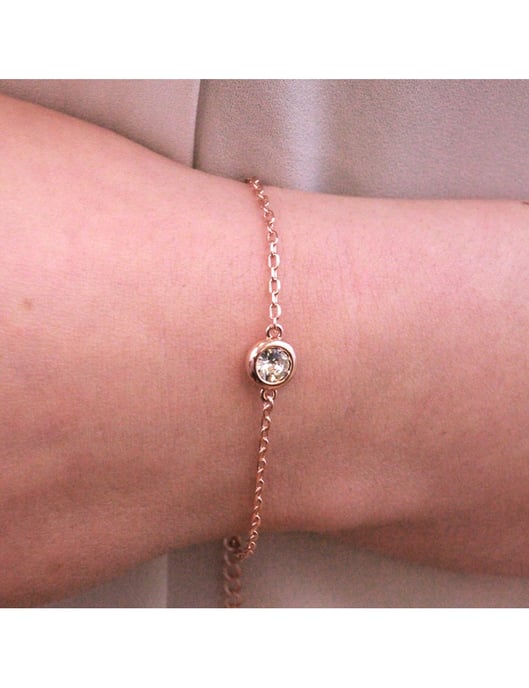 Geboortesteen armband - Oostenrijks kristal - Image 2