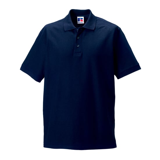 Russell Heren Ultimate Klassiek Katoenen Poloshirt (Franse marine) - Image 1