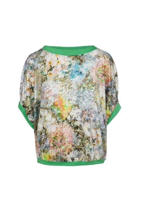 Zwierige top met bloemenprint - Image 2