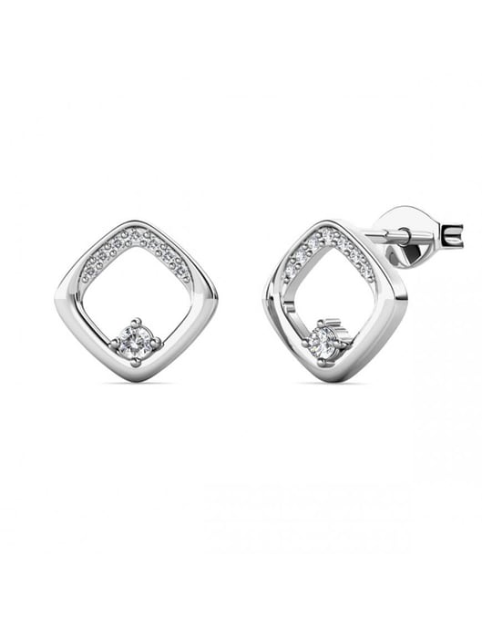 Adelise Örhängen - Silver och Kristall - Image 1