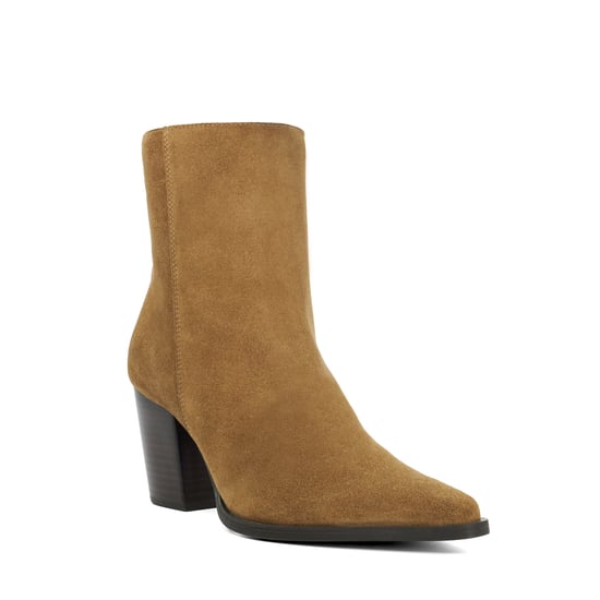 Dune Ladies Paxten - Leather Western Ankle Boots