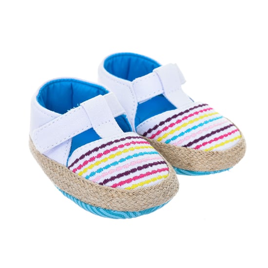 Flexible shoes with velcro strap closure 25252 baby