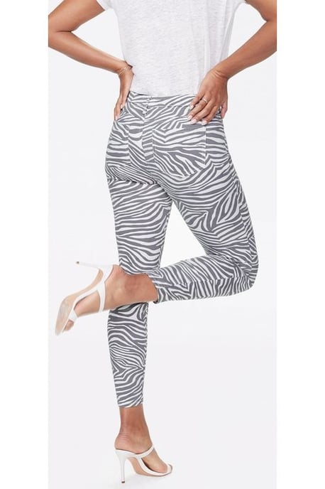 Ami Skinny Jeans Printed Premium Denim
