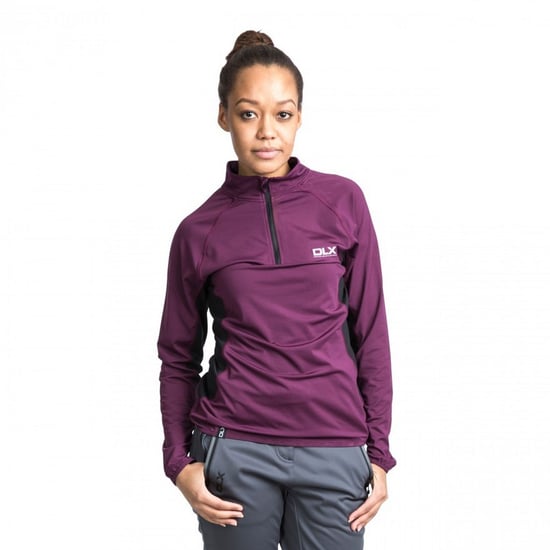Trespass Womens/Ladies Frey Long Sleeve DLX Active Top (Blackberry)