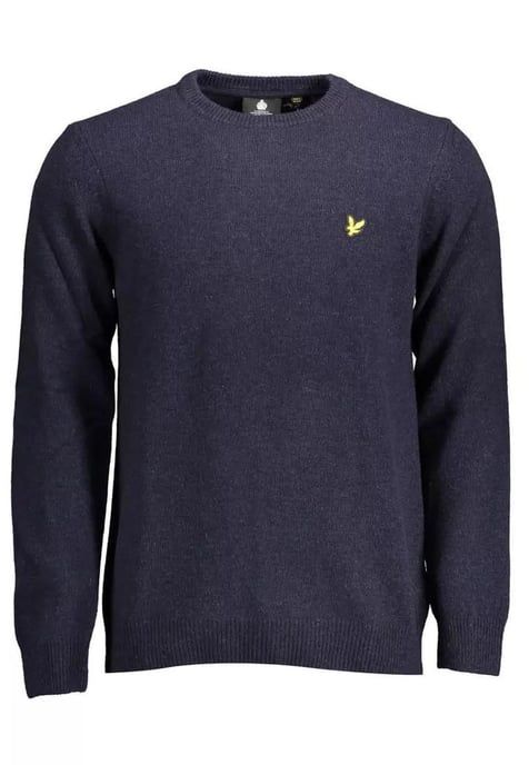 Lyle & Scott Men's Blue Wool Shirt - Image 1