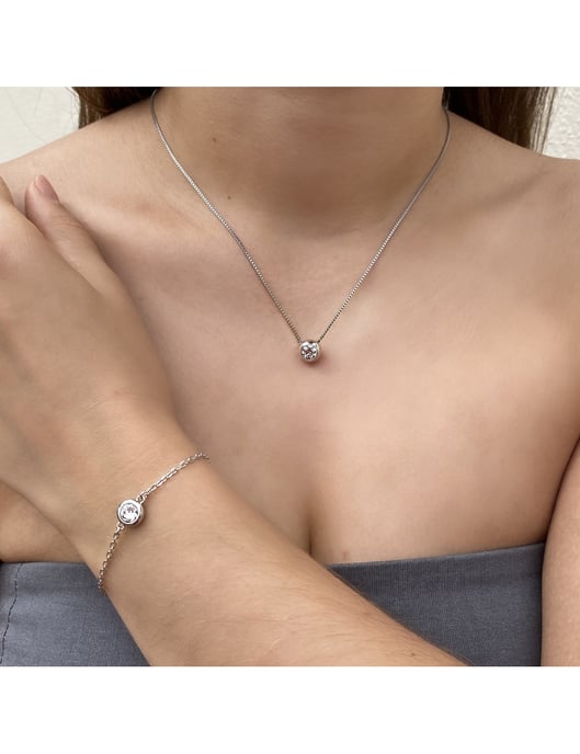 Birth Moon Set - Silver och kristall - Image 2