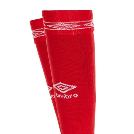 Umbro Diamond Football Socks (Vermillion/White)