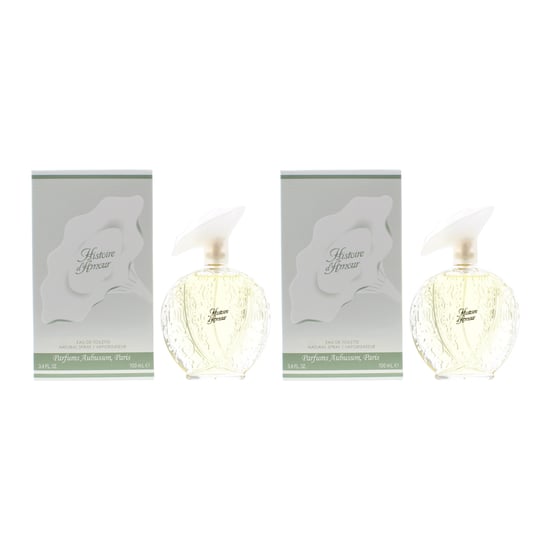 Aubusson Historie d'Amour Eau de Toilette 100ml Spray For Her x 2