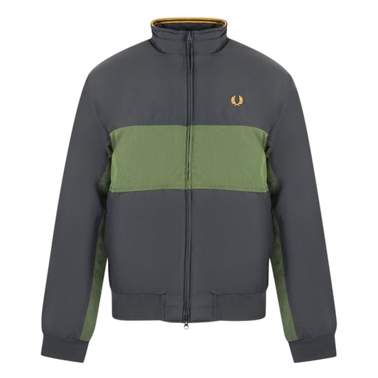 Fred Perry Panel Block Black Jacket
