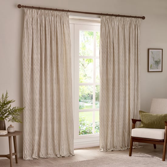 Yard Hebden Striped Cotton Pencil Pleat Curtains - Image 2