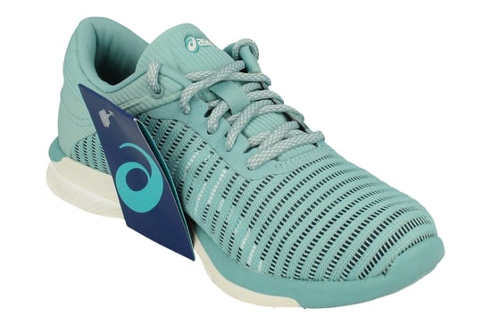 Asics Fusex Rush Adapt Dames Blauwe Sneakers - Image 4