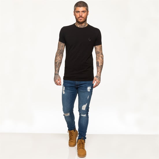 Mens T-Shirt | Enzo Designer Menswear - Image 3