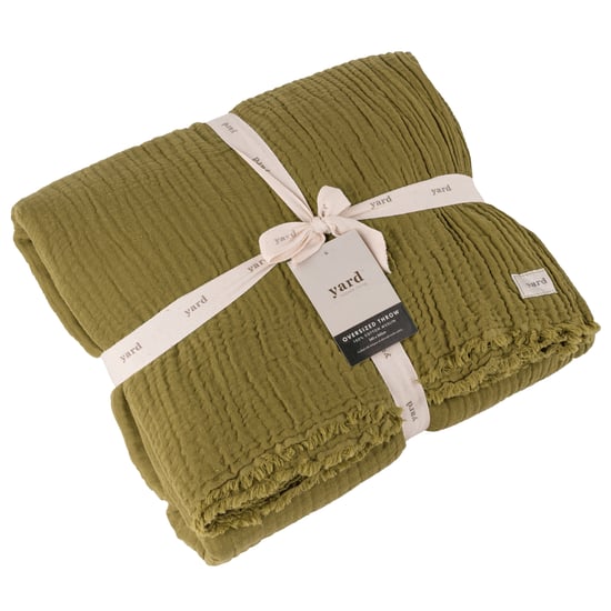 Yard Lark Crinkle Cotton Fringed Throw - Image 1
