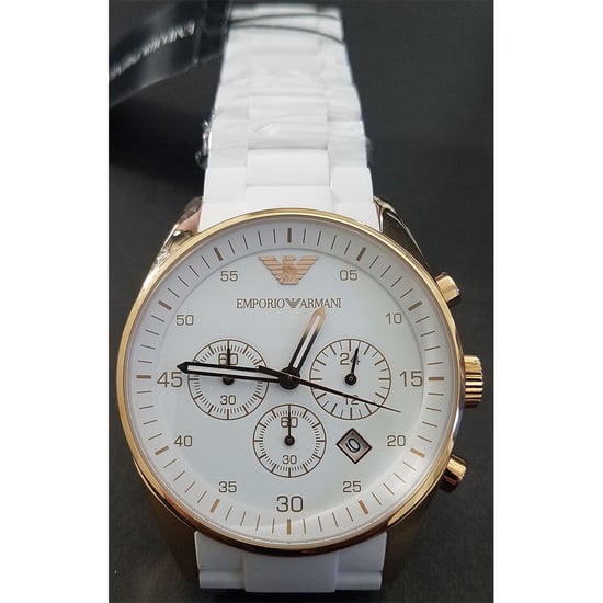 Emporio Armani AR5920 Ladies Sportivo Watch White