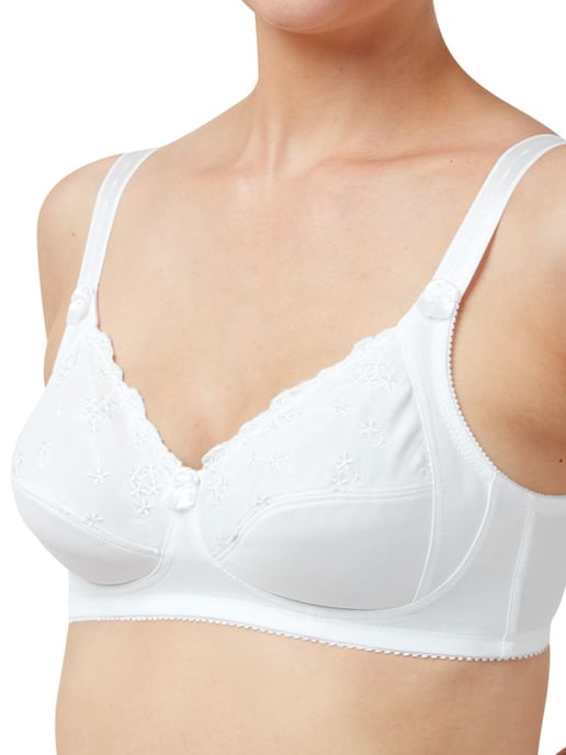 Marlon Embroidered Soft Cup Bra