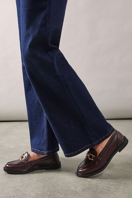 Lineka Metal Snaffle Smart Loafer
