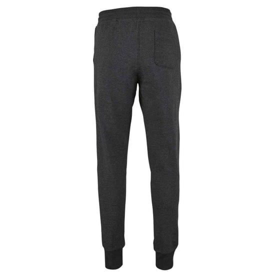SOLS Mens Jake Polycotton Slim Jogging Bottoms (Charcoal Melange) - Image 2