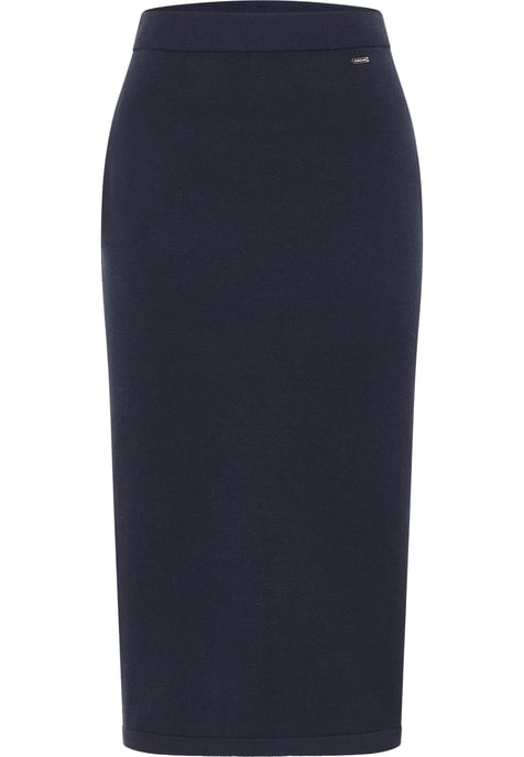 Dreimaster Knitted skirt women marine - Image 1