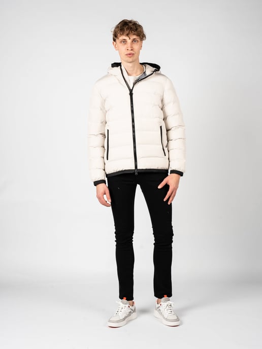 Geox Jacket Spherica Men's Off-White - Image 6
