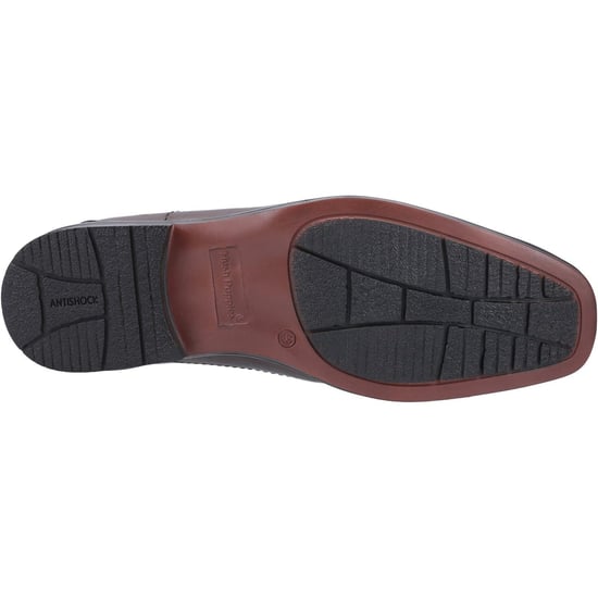 Hush Puppies Boys Brody Leather Shoes (Chocolate Brown) - Image 3