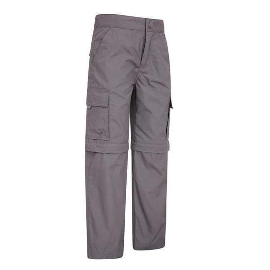 Mountain Warehouse Convertibele Actieve Broek voor kinderen/Kinderen (Donkergrijs) - Image 2