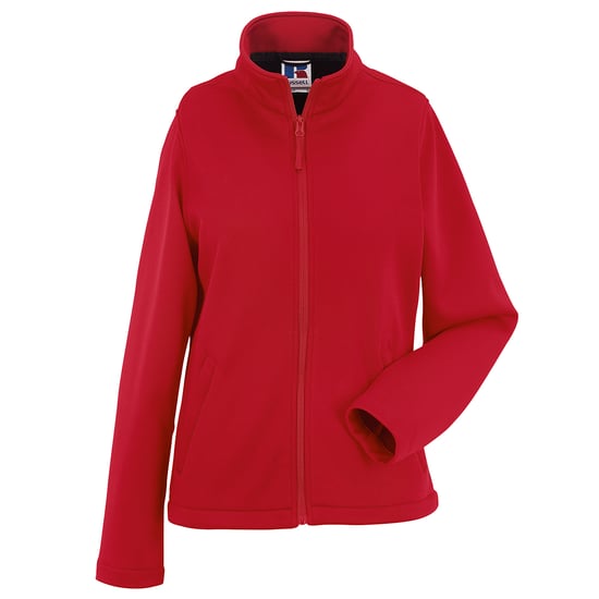 Russell Dames/Dames Slimme Softshell-jasje (Klassiek rood) - Image 1