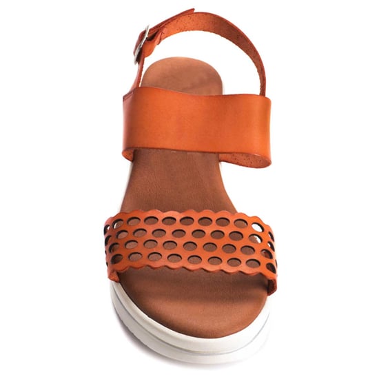 Platform sandal Montevita in Orange