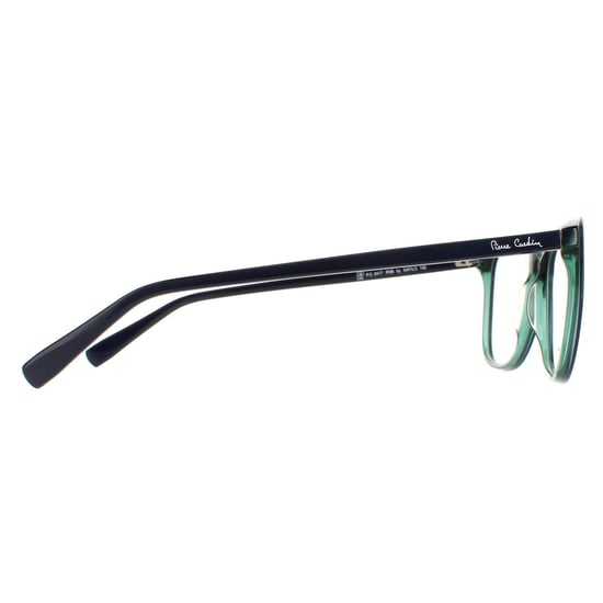 Pierre Cardin Square Womens Blue Green P.C. 8477
