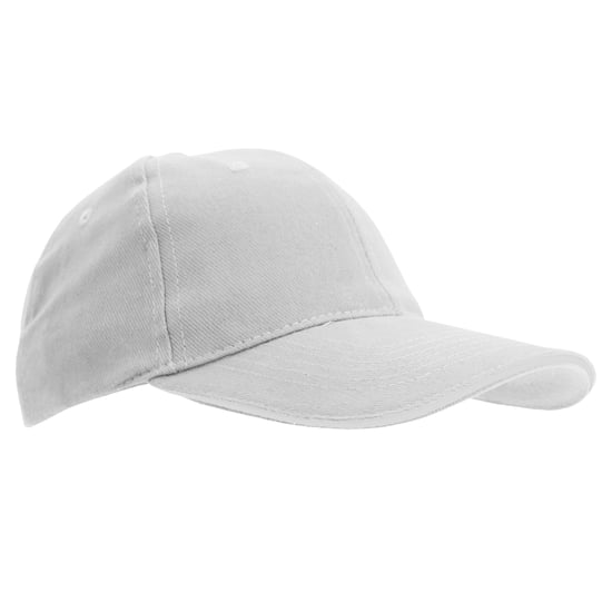 SOLS Unisex Buffalo 6 Panel Baseball Cap (White)