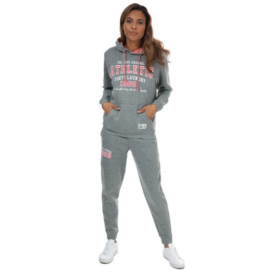 Women's Tokyo Laundry Adalee Jog Pants in Grey Marl