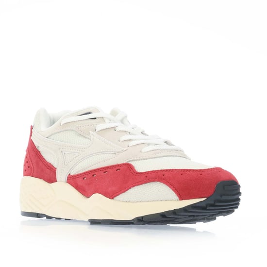 Men's Mizuno Contender Trainers in White red
