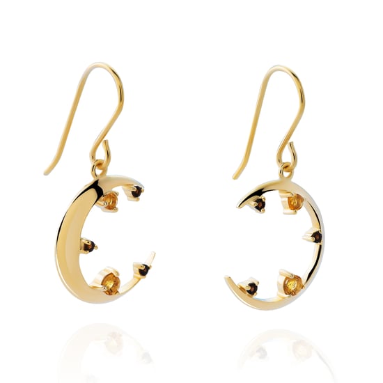 Orphelia 'Eline' Dames 925 Sterling Zilveren Oorbellen - Goud ZO-7497/G - Image 1