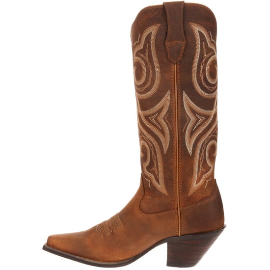 Durango Crush Leather Men's Distressed Cognac Boots - Image 6