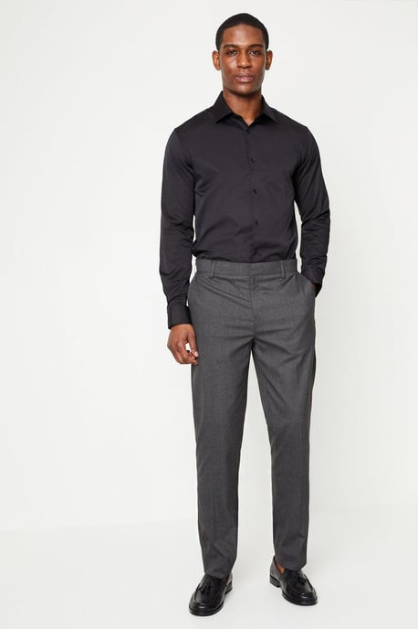 Tailored Fit Smart Trouser - Image 2