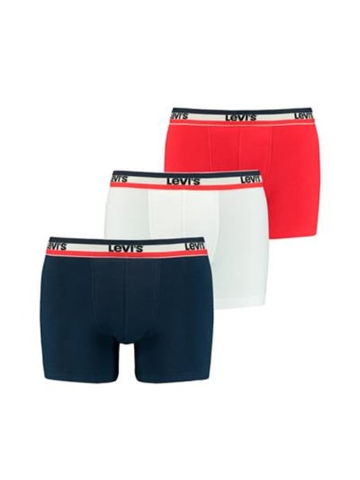 Levi's men's sportswear logo boxer shorts 3-pack