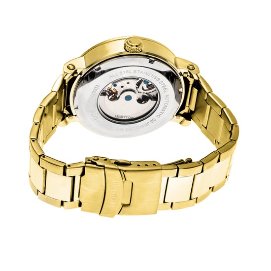 Heritor Automatische Aries Skelet Dial Armbandhorloge - Image 2