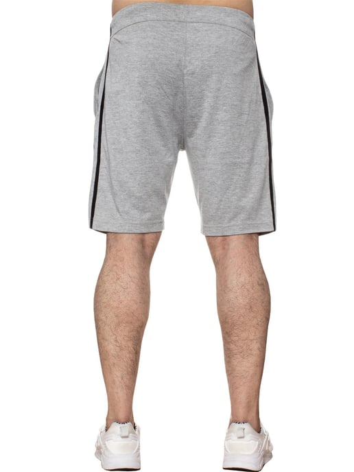 Enzo | Mens Lounge Shorts - Grey - Image 4
