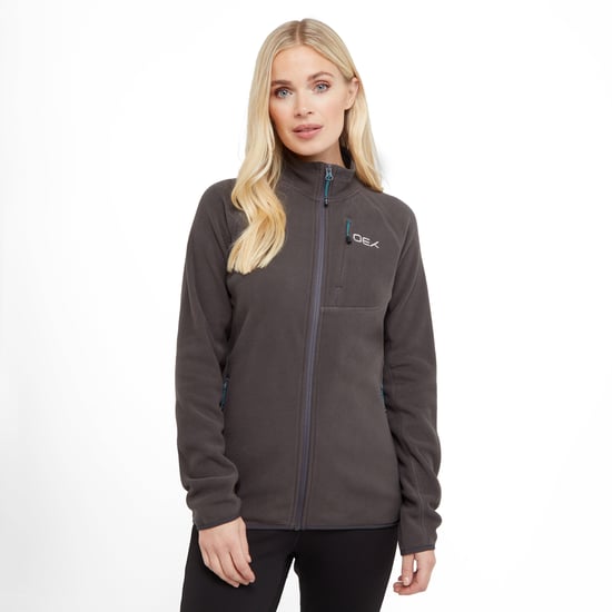 OEX Women's Ardmore Full Zip Fleece with Chest Pocket, Warm & Lightweight Mid-layer