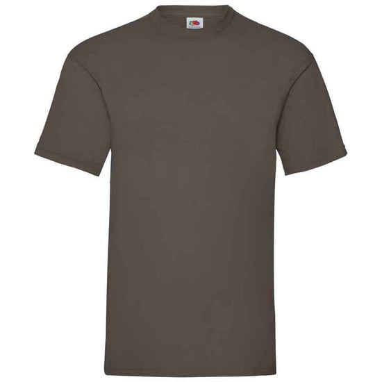 Fruit of the Loom Heren Valueweight T-Shirt (Chocolade) - Image 1
