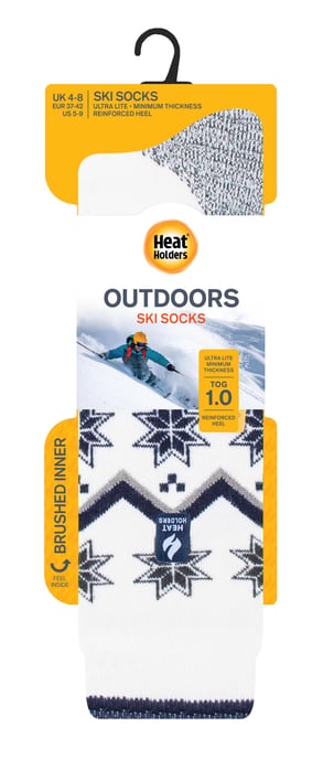 HEAT HOLDERS LITE - Termiska ultratunna funkiga skidstrumpor för herrar - Image 2