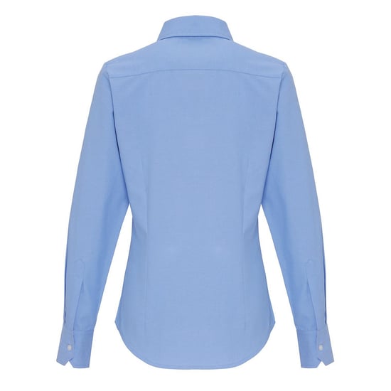 Premier Dames/Dames Gestreept Overhemd Van Katoenmix (Oxford Blauw) - Image 2