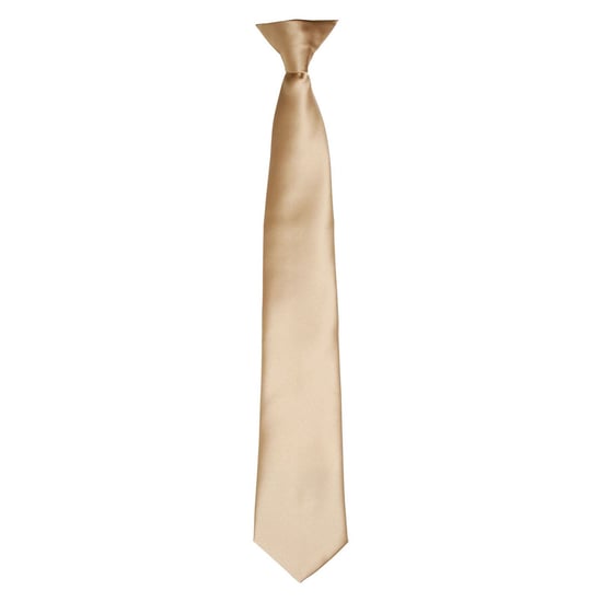 Premier Satijnen stropdas voor volwassenen (Khaki) - Image 1