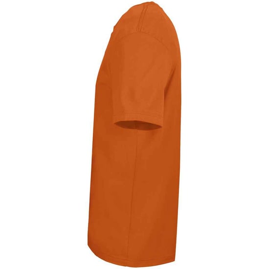 SOLS Unisex Adult Tuner Plain T-Shirt (Dark Orange) - Image 3
