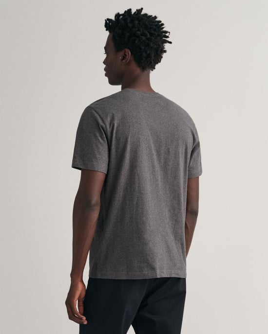 GANT Men's Regular Fit Short Sleeve Shield Logo T-Shirt - Image 2